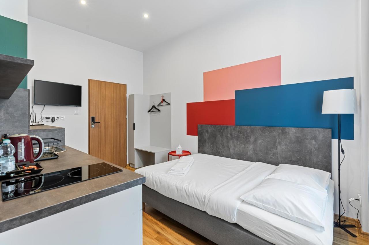 Apartamenty Centrum Dworzec Pkp Self Check-In 24H Katowice Esterno foto