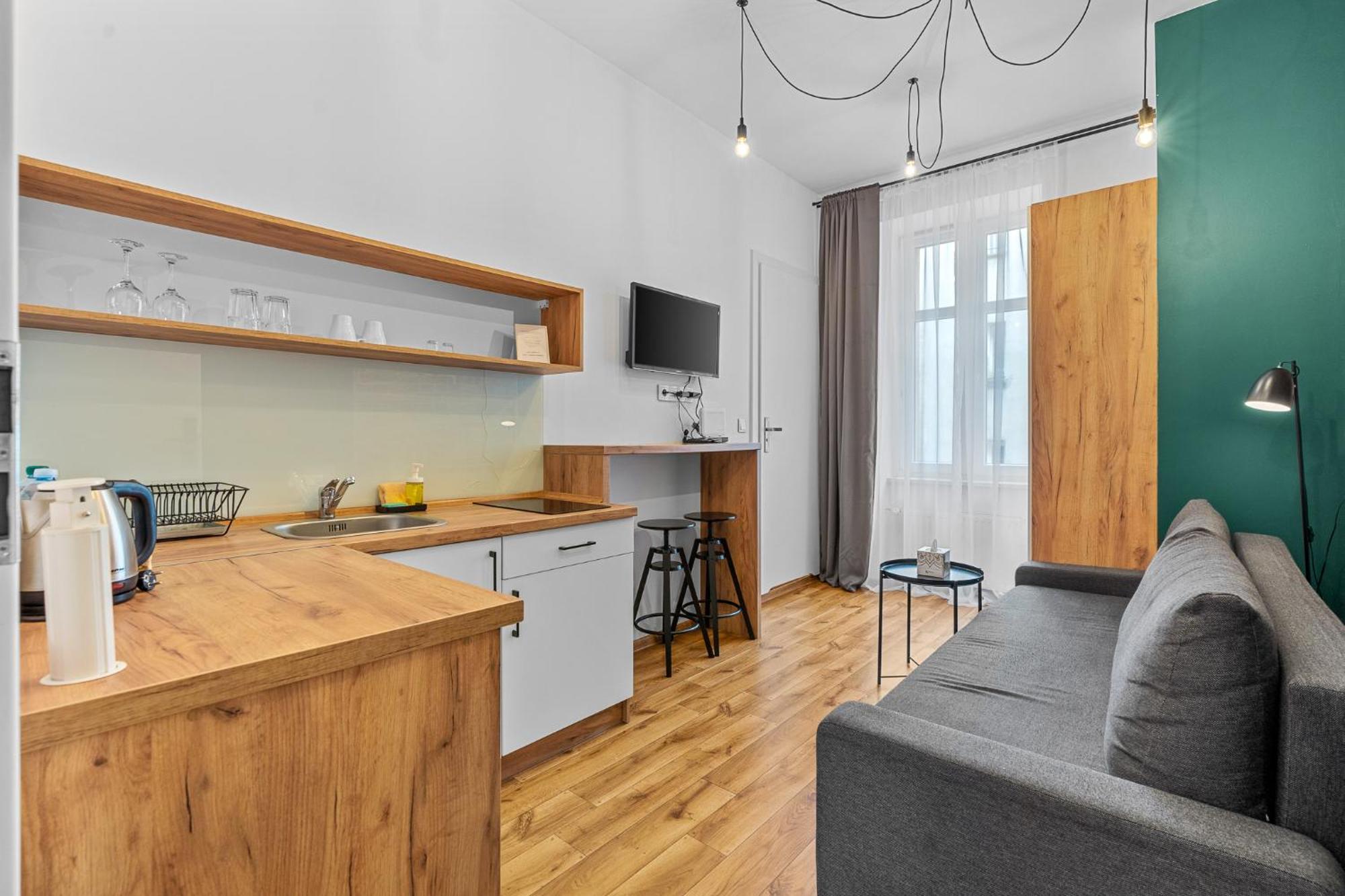 Apartamenty Centrum Dworzec Pkp Self Check-In 24H Katowice Esterno foto